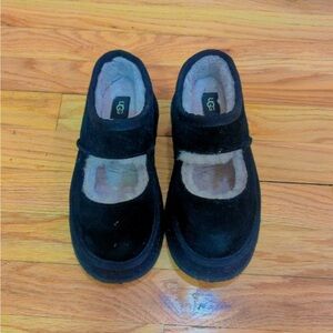 UGG Black Kids Slippers